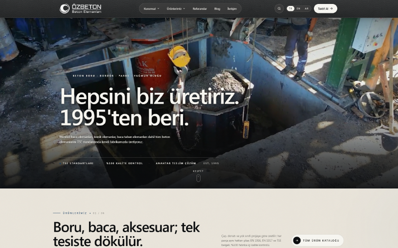 Özbeton ekran görüntüsü
